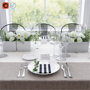 Banquet Table Setting